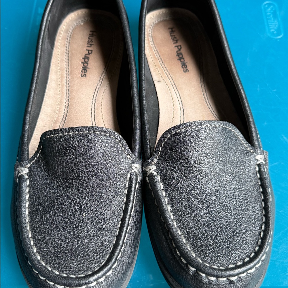 Hush Puppies Women's Dark Gray Loafers